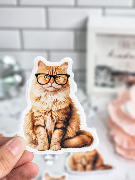 Smart Kitty Sticker