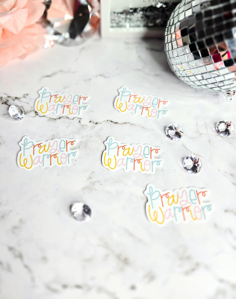 Prayer Warrior Sticker