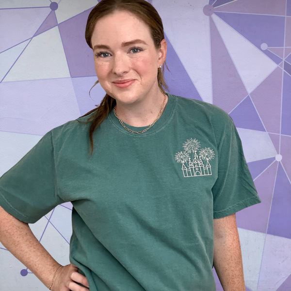 Magical Castle on Emerald Tee PREORDER