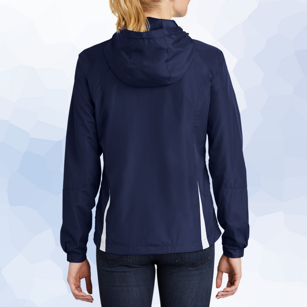 Ladies Navy Water-Repellent Jacket with Magical Cruise PREORDER