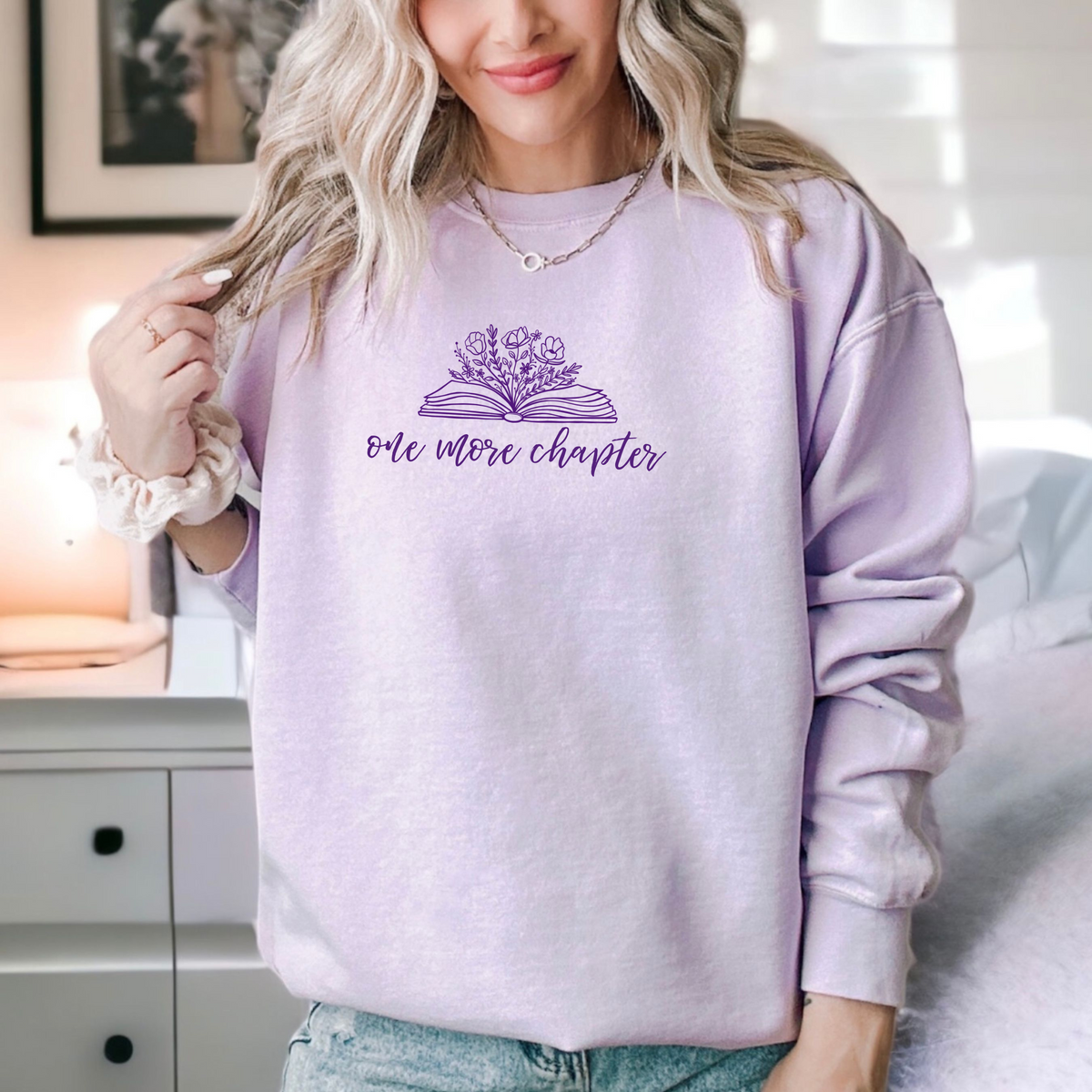 Orchid discount gildan sweatshirt