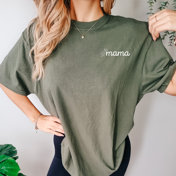 Mama on Moss Tee PREORDER