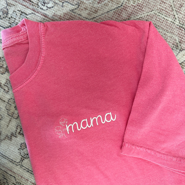 Mama on Crunchberry Tee PREORDER