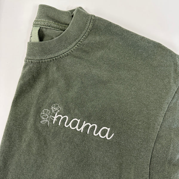Mama on Moss Tee PREORDER