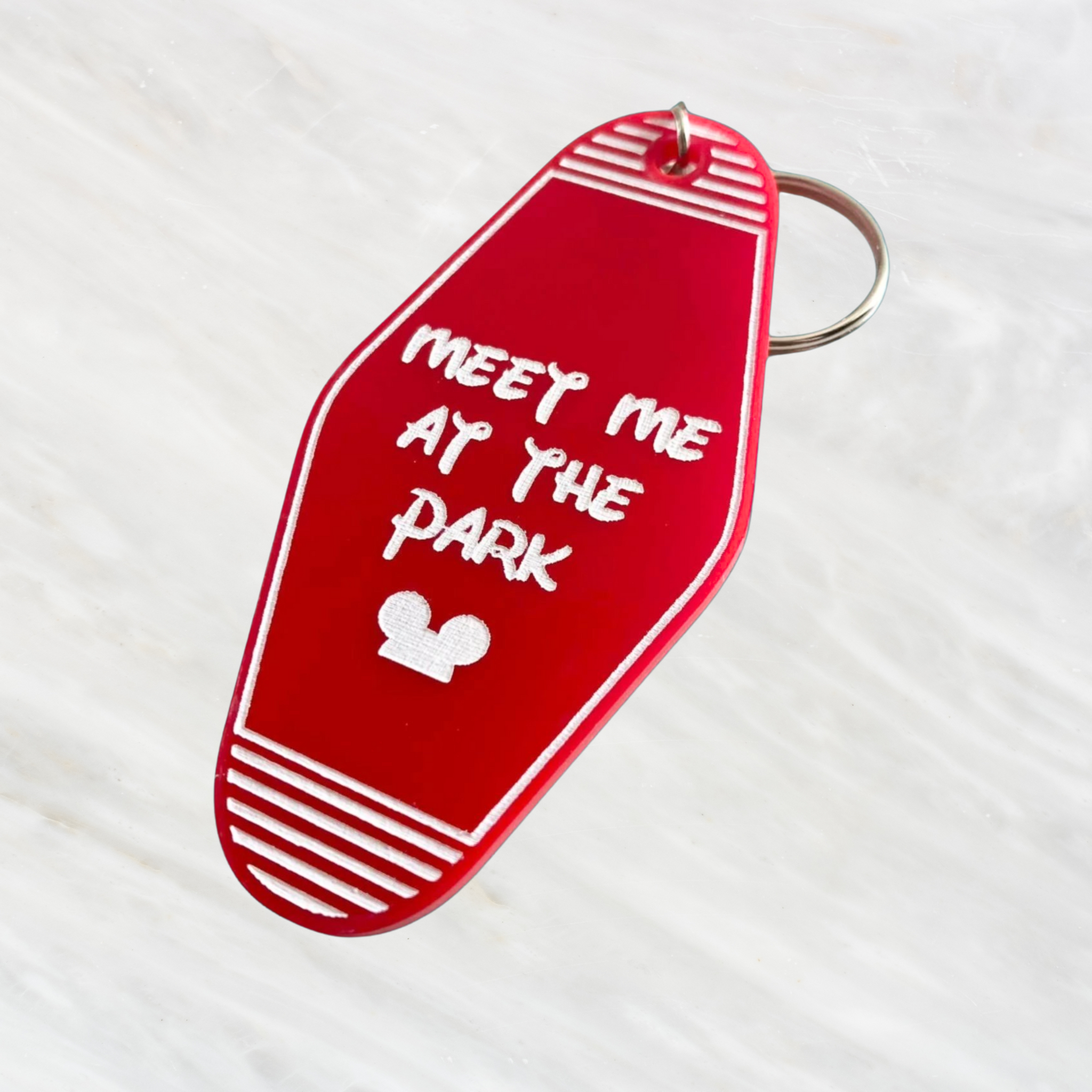 Meet Me At The Park Motel Keychain (BLACK FRIDAY EXCLUSIVE)