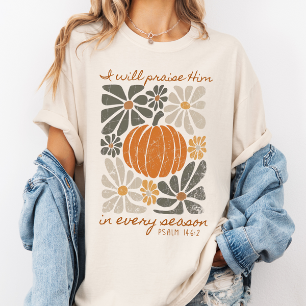 In Every Season on Ivory Tee PREORDER
