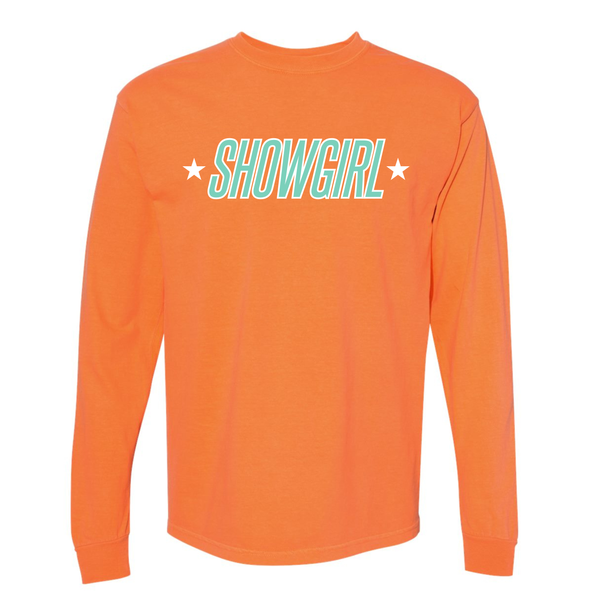 Showgirl on Burnt Orange Tee PREORDER