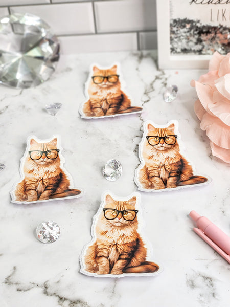 Smart Kitty Sticker