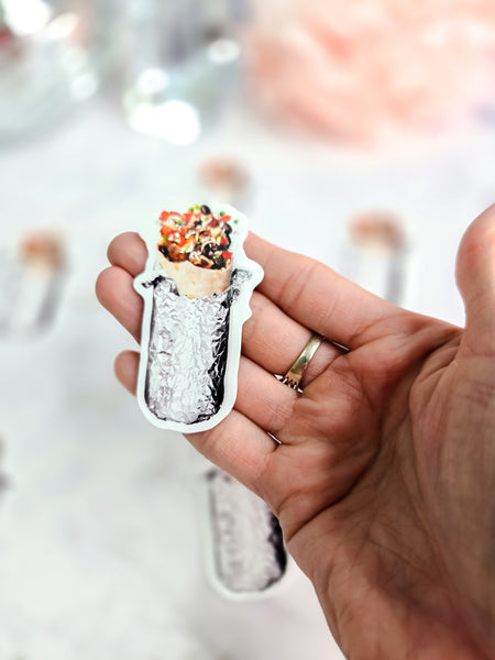 Burrito in Foil Sticker