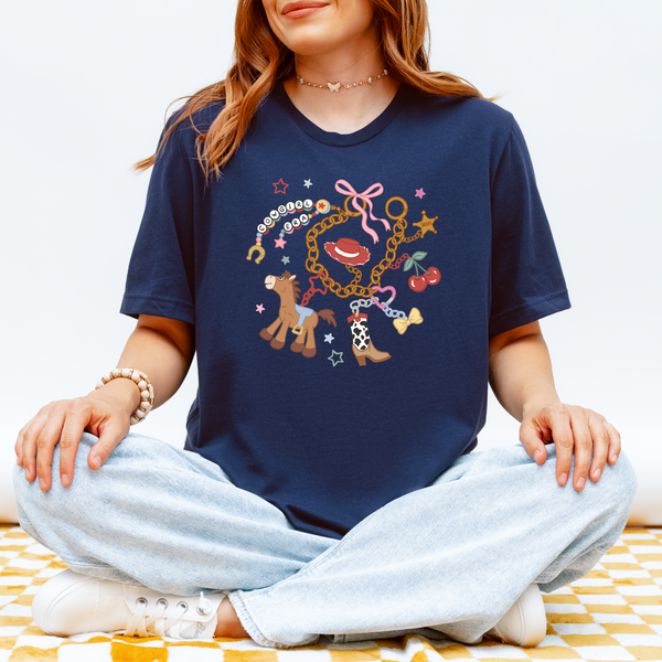 In My Cowgirl Era on Navy Tee PREORDER