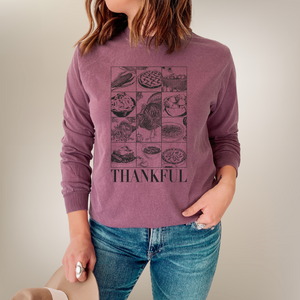 Thankful Era on Berry Tee