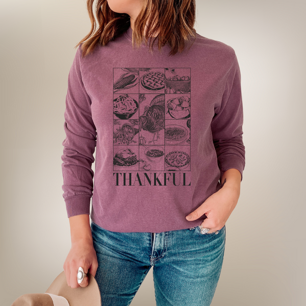 Thankful Era on Berry Tee - November Tee of the Month