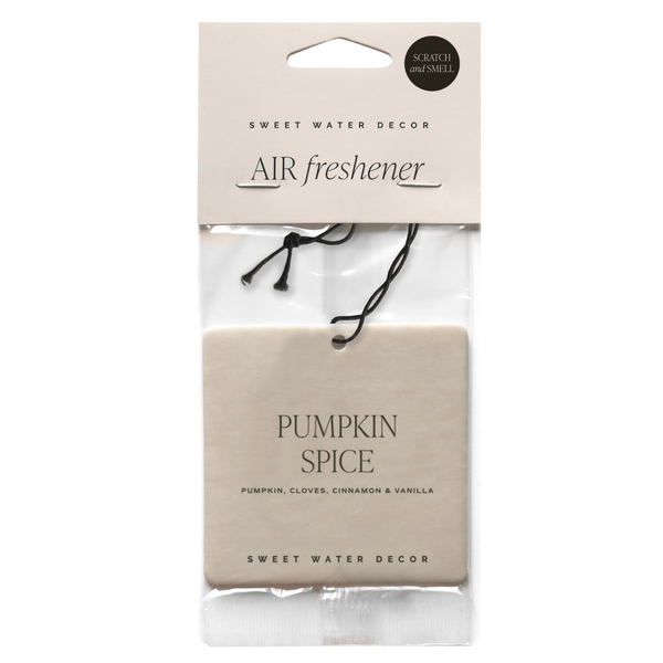 Pumpkin Spice Hanging Air Freshener