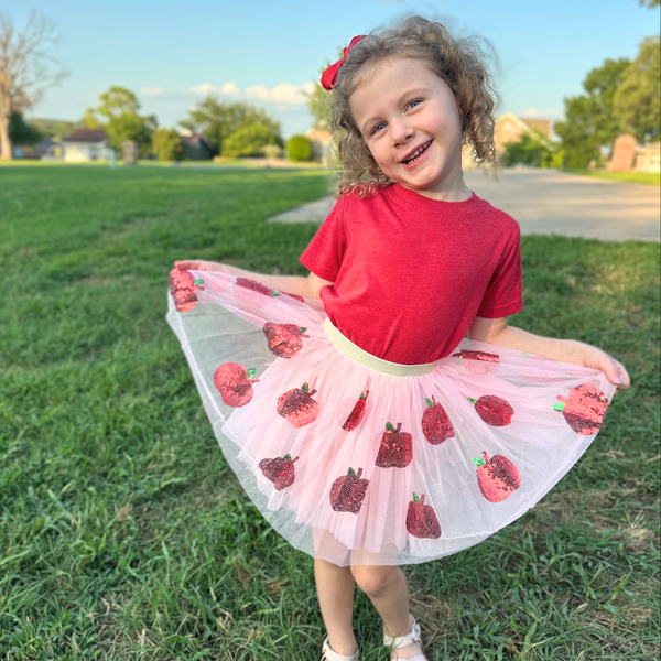 Toddler/Youth Apple Tutu