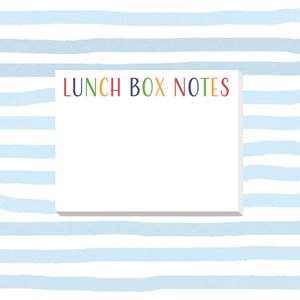 Primary Lunch Box Notes Notepad