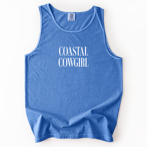 Coastal Cowgirl on Flo Blue Tank/Tee PREORDER