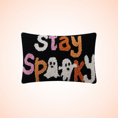 Stay Spooky Hook Decorative Pillow