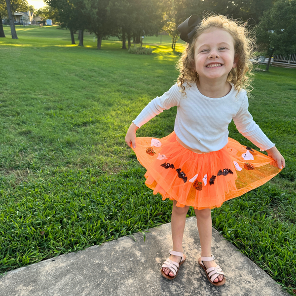 Toddler/Youth Happy Halloween Tutu