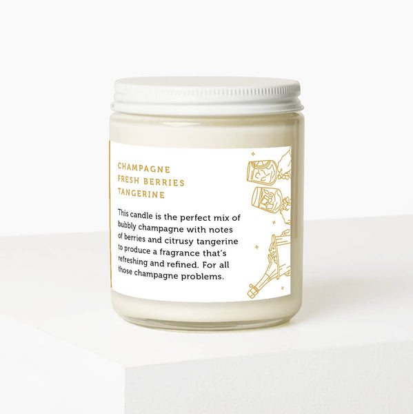 Champagne Problems Candle