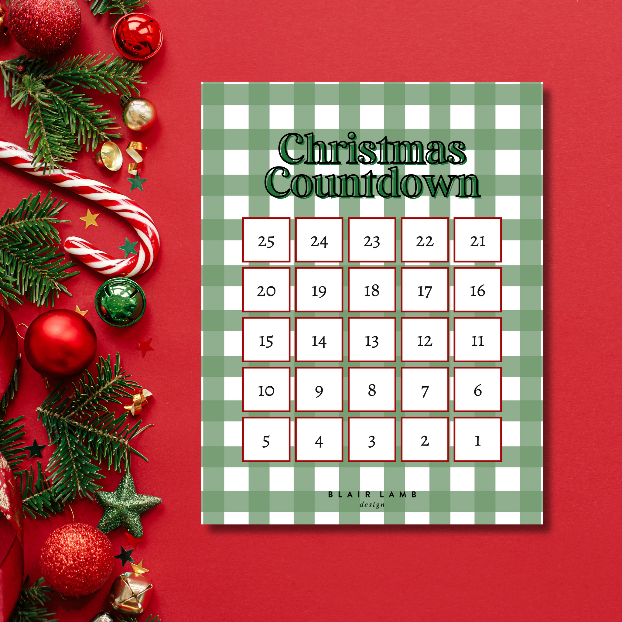 Classic Christmas Countdown PDF