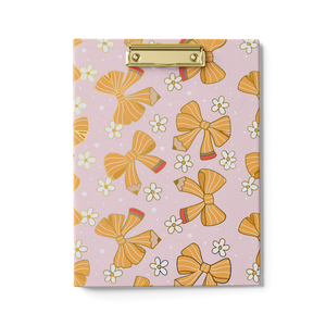 Pencil Bow Clipfolio