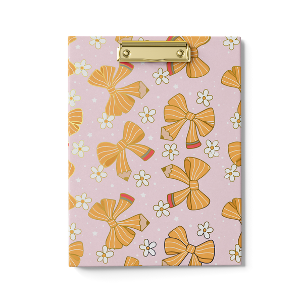 Pencil Bow Clipfolio