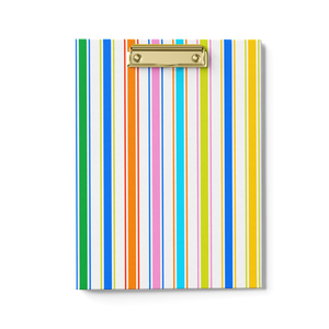 Gimme Multicolor Stripes Clipfolio