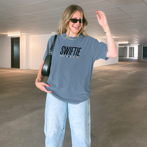 Swiftie in Every Era on Blue Jean Tee PREORDER