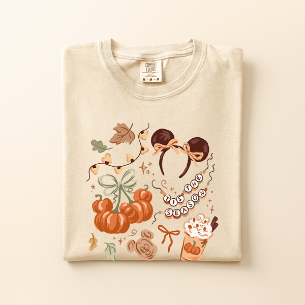 Magical Autumn on Ivory Tee PREORDER