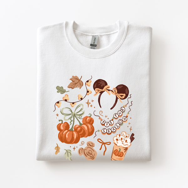 Magical Autumn on White Sweatshirt PREORDER