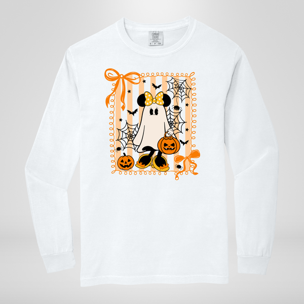 Halloween Mouse on White Tee PREORDER