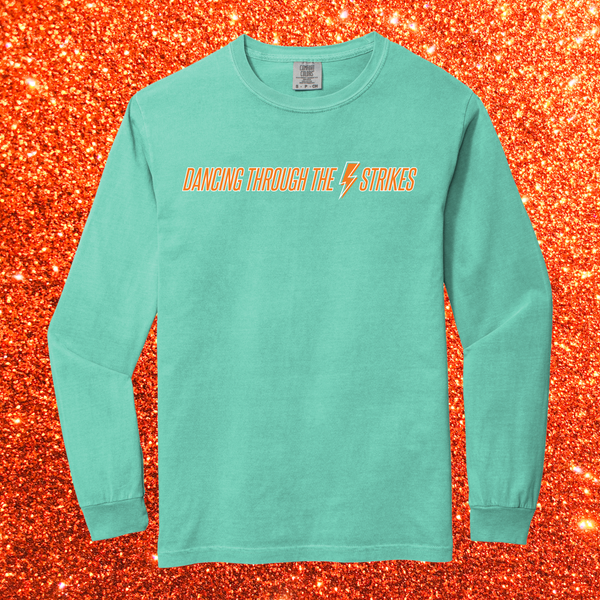 Dancing Through the Lightning Strikes on Chalky Mint Tee PREORDER
