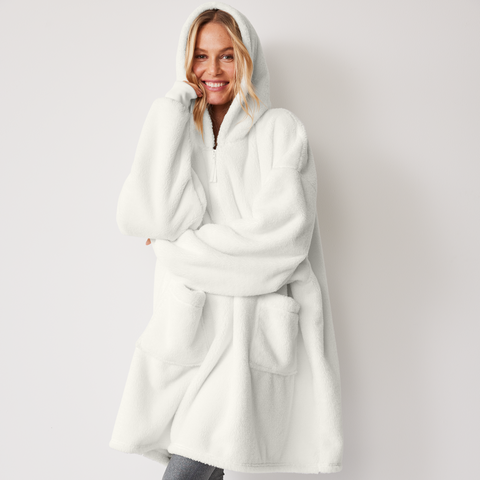 Ultra-Cozy Wearable Reader's Blanket