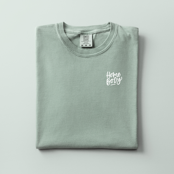 Homebody Embroidered Tee | Choose Your Color