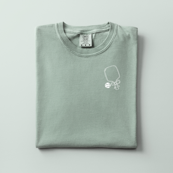 Pickleball Embroidered Tee | Choose Your Color