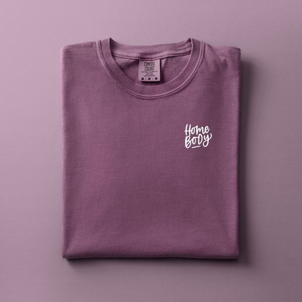 Homebody Embroidered Tee | Choose Your Color
