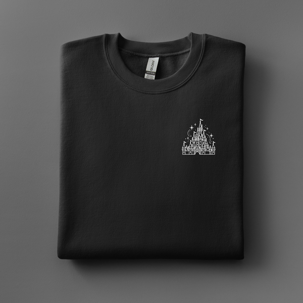 Cinderella Castle Embroidered Sweatshirt | Choose Your Color