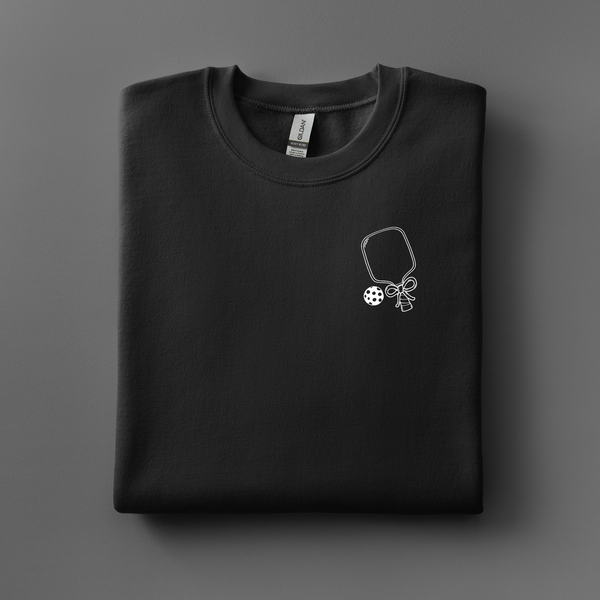 Pickleball Embroidered Sweatshirt | Choose Your Color