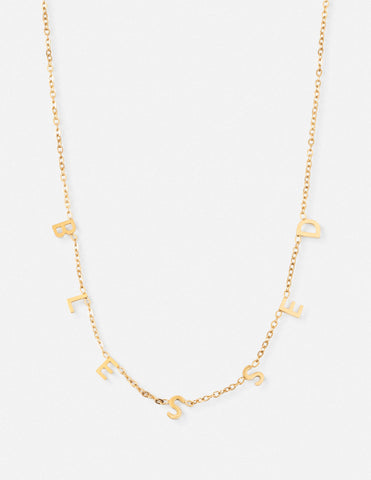 Blessed Dainty Necklace