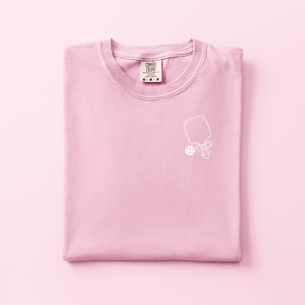 Pickleball Embroidered Tee | Choose Your Color