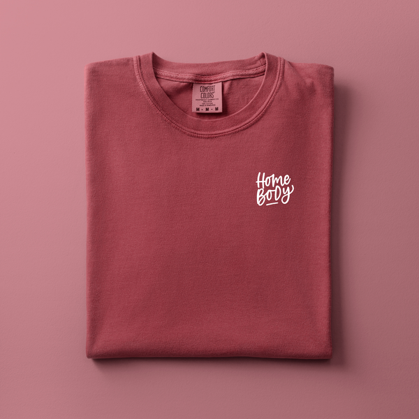 Homebody Embroidered Tee | Choose Your Color