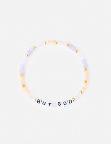 But God Letter Bracelet