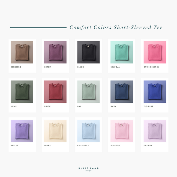 Camera Embroidered Tee | Choose Your Color