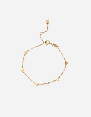 Dainty Heart Bracelet