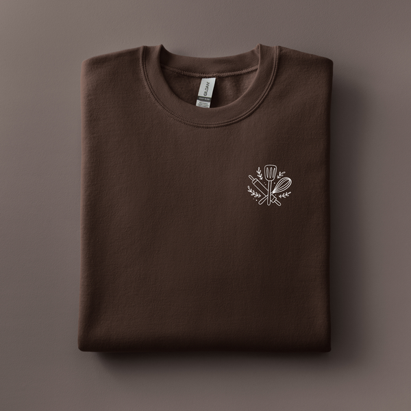 Baker Embroidered Sweatshirt | Choose Your Color