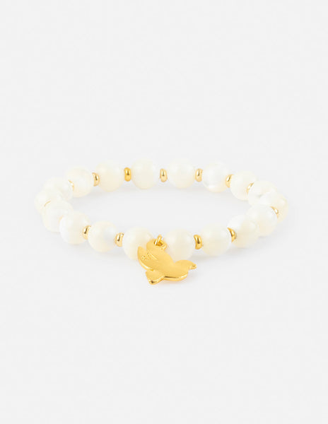 Dove Charm Bracelet