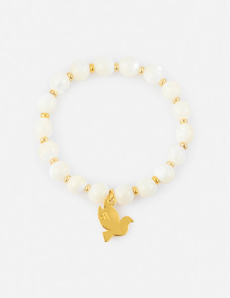Dove Charm Bracelet