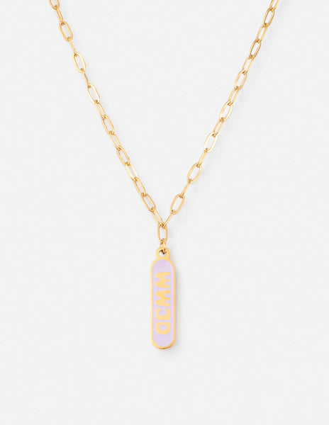 Enamel WWJD Necklace