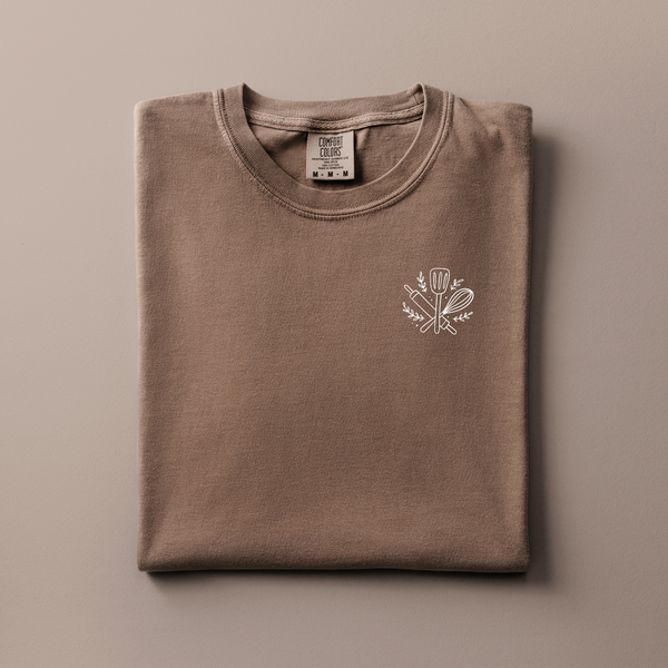 Baker Embroidered Tee | Choose Your Color