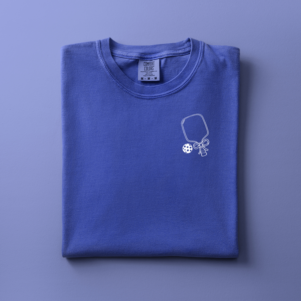 Pickleball Embroidered Tee | Choose Your Color